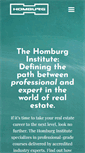 Mobile Screenshot of homburginstitute.com